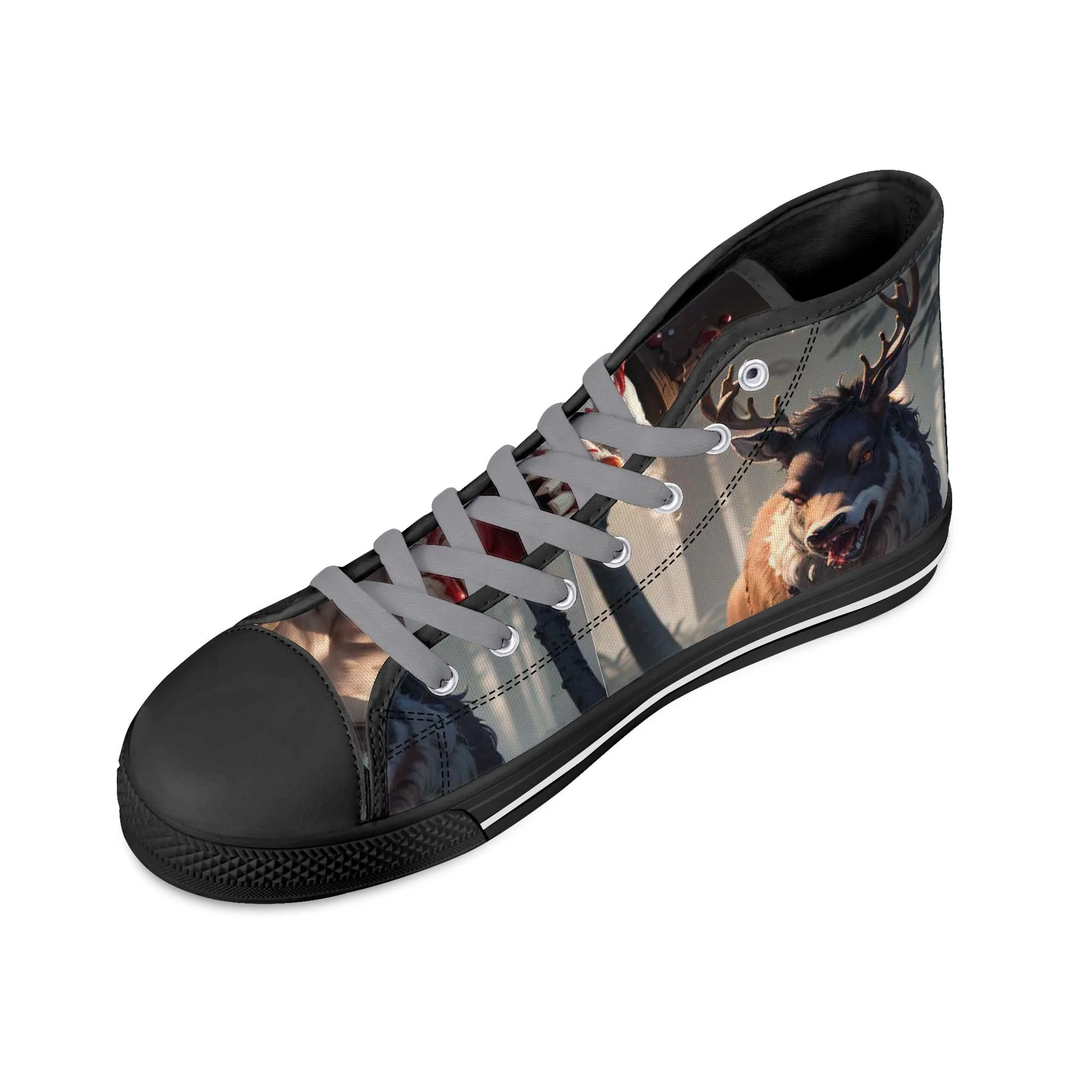Frostys Revenge Mens High Top Canvas Shoes