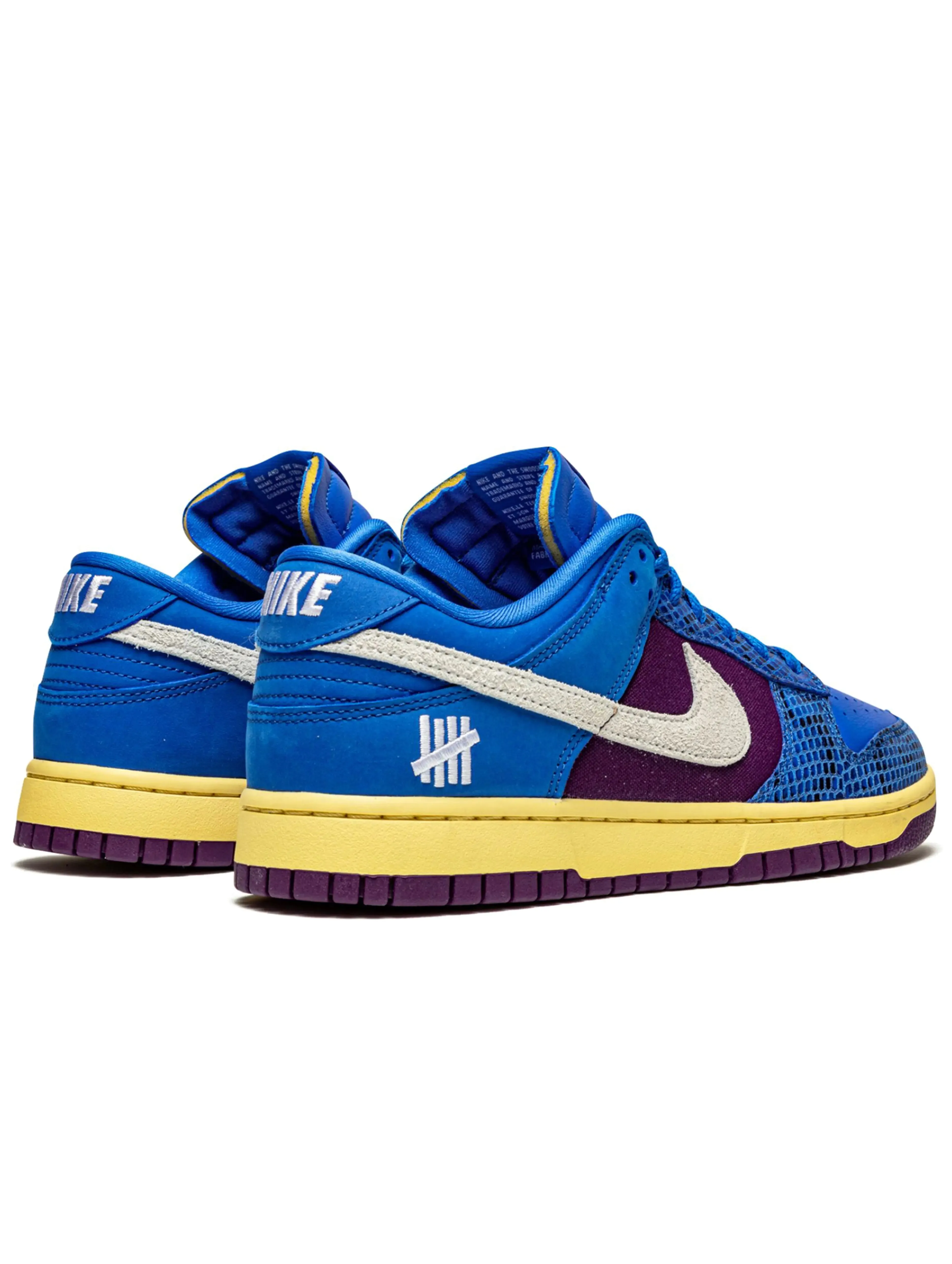 Nike Dunk Low Undefeated 5 On It Dunk vs. AF1
