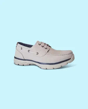Tansmith Men's Canvas Mock Slip-On Casual Shoe