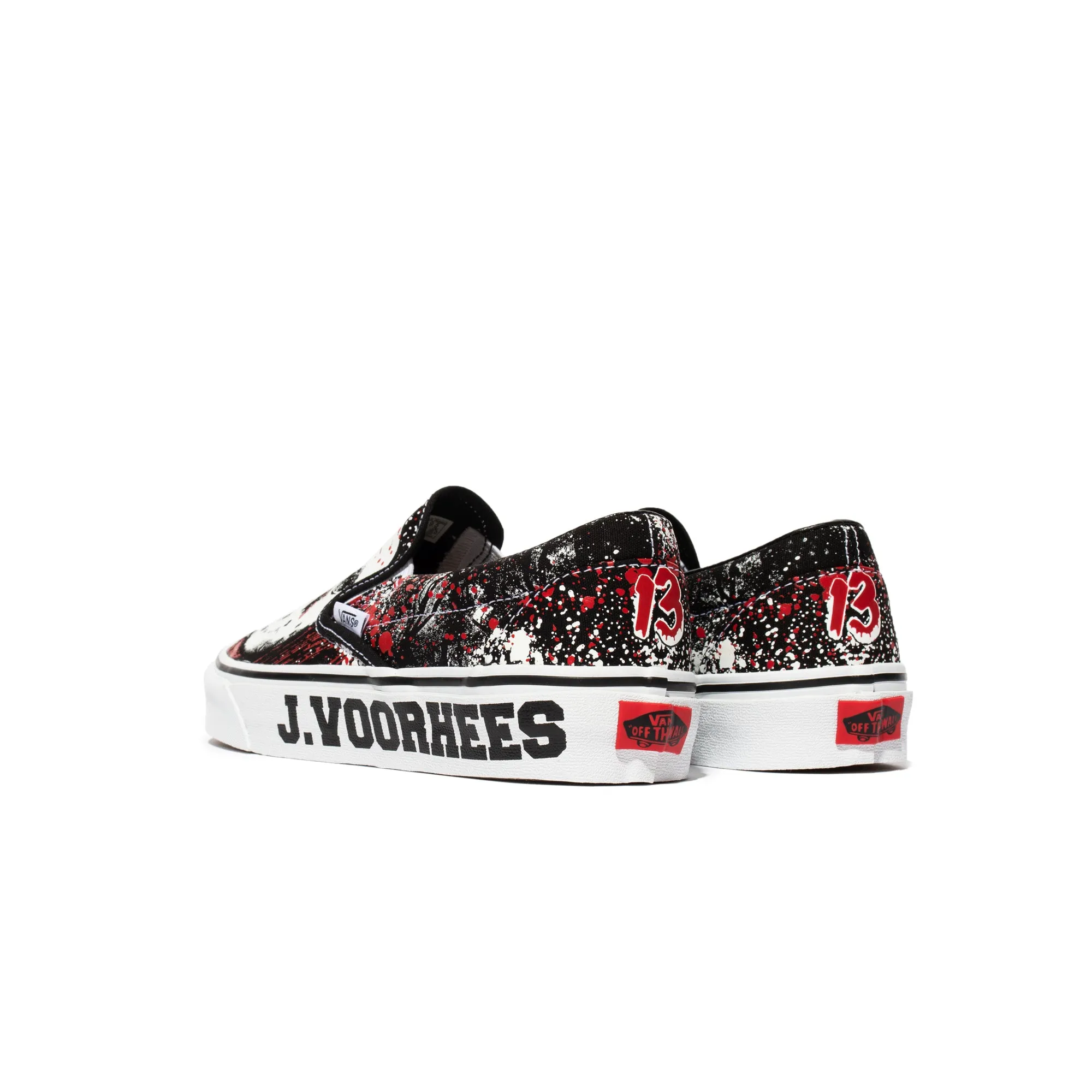 Vans Mens UA Classic Slip-On Shoes 'Friday The 13th'