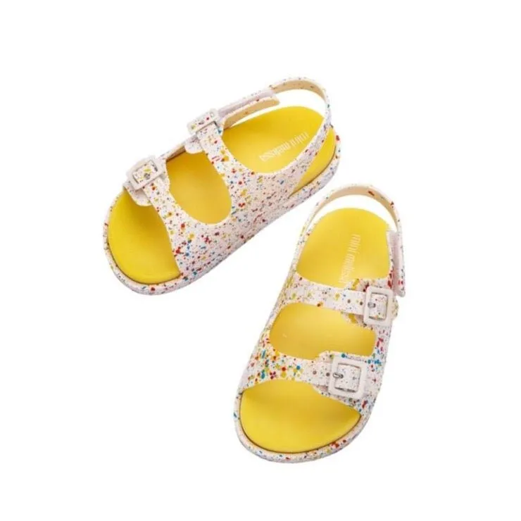 Wide II Sandal | Paint Splatter
